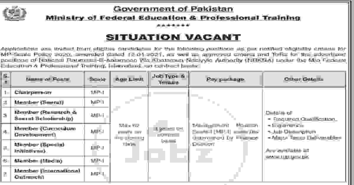 Social Image Minister of ferderal education latest