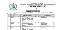 Social Image Government of Pakistan Ministry of Information and Technology Jobs 2023