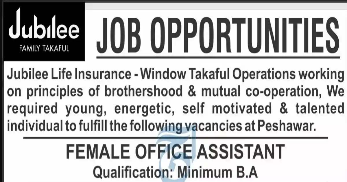Social Image Jubilee Life Insurance Job Opportunities 2023 Apply Now