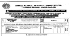 Social Image Sindh Public Service Commission SPSC Jobs 2023 Apply Now