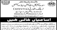 Social Image Sindh Technical Education & Vocational Training Authority STEVTA Jobs 2023