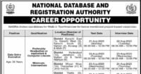 Social Image NADRA Jobs August 2023 Apply Now