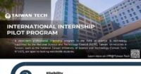 Social Image Taiwan Tech International Internship Pilot Program 2023 Apply Now