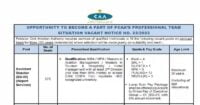Social Image Pakistan Civil Aviation Authority CAA September Jobs 2023 Apply Now