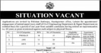 Social Image Pakistan Railways Jobs 2023 Apply Now