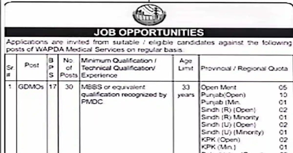 Social Image Wapda Jobs September 2023 Apply Now
