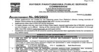 Social Image KPPSC Jobs Ad No 6 2023 Apply Now