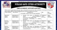 social image Punjab Safe Cities Authority PSCA Jobs October 2023 Apply Now