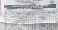 Social Image Punjab Nursing Admissions BSN Generic 2024 Apply Now