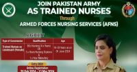 Pak Army Nursing Job