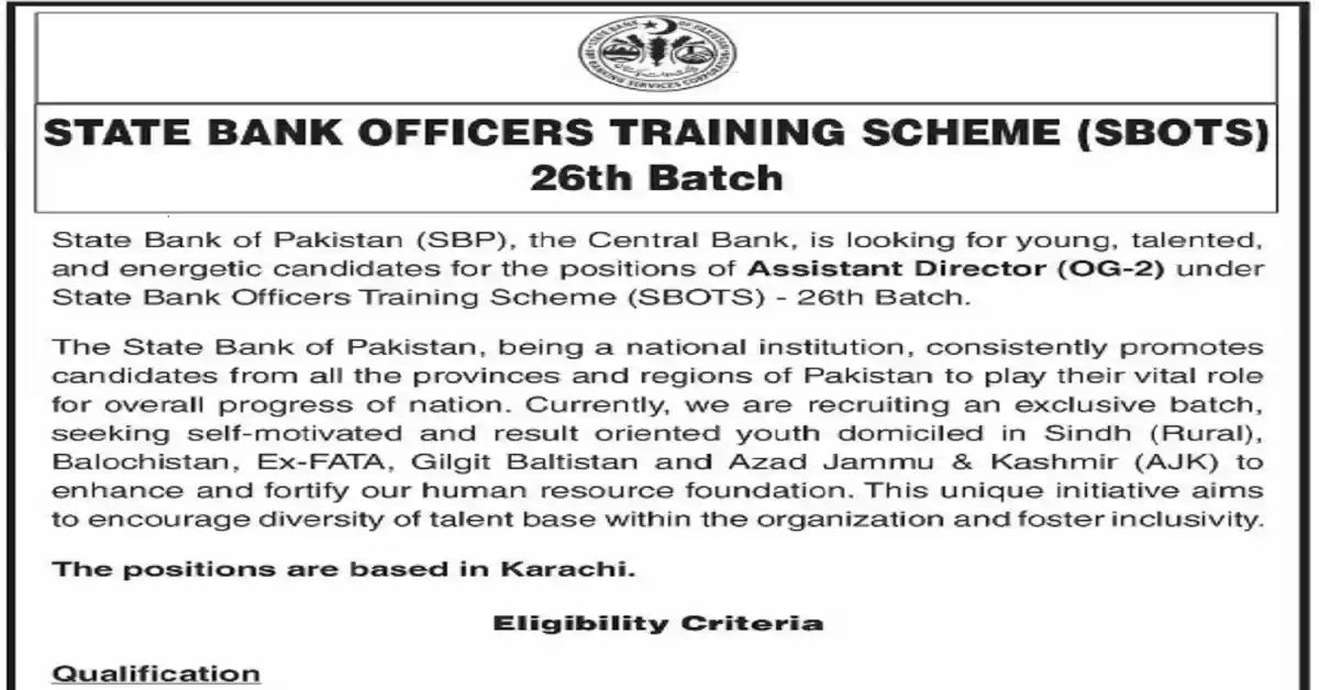 SBP Job