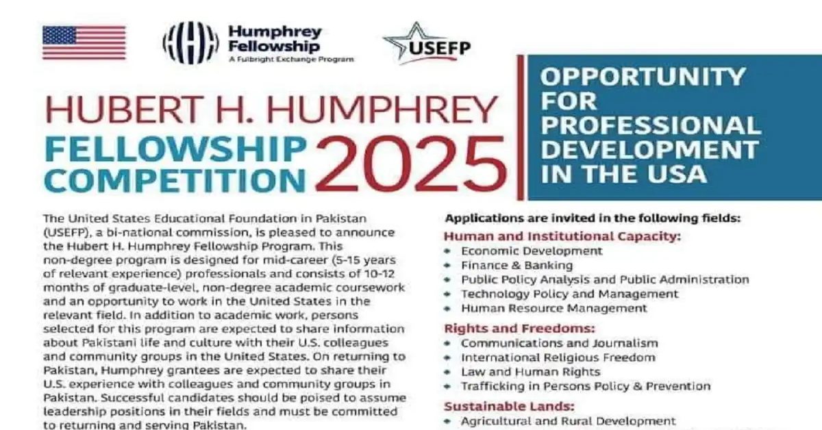 USA Fellowship 2025
