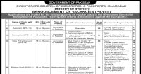 Directorate General Immigration and Passports Part II Jobs 2024