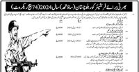 FC Balochistan Sepoy Jobs 2024
