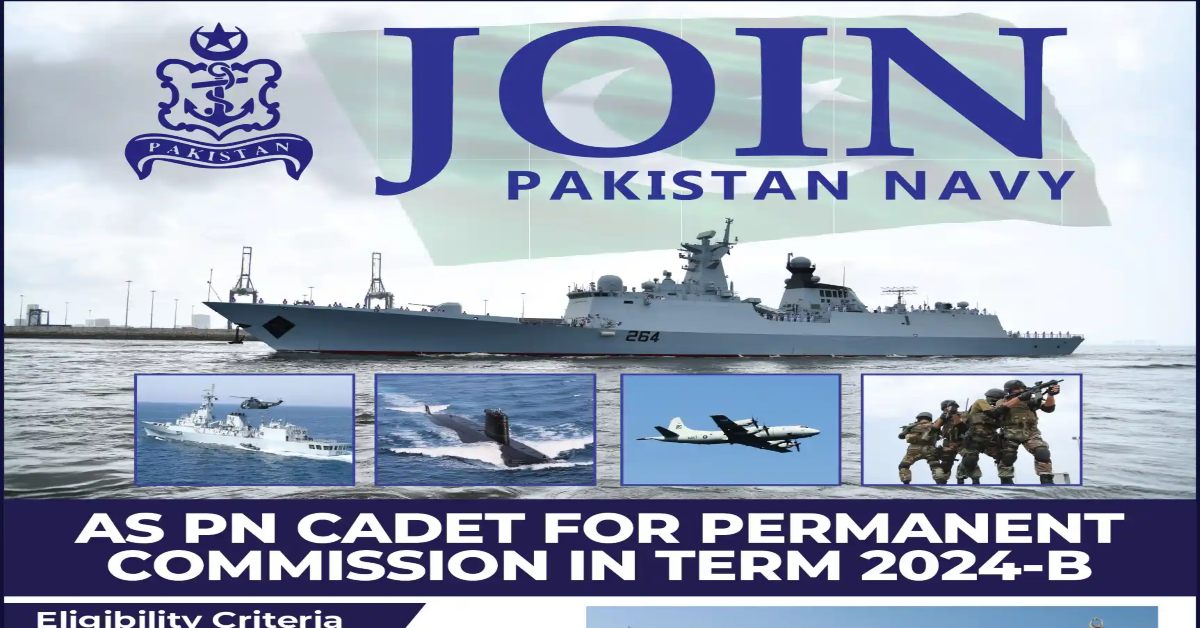 Pak Navy PN Cadet Jobs 2024