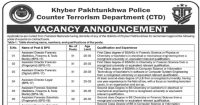 KPK Counterterrorism Police Jobs 2024