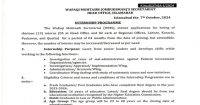WAFAQI MOHTASIB SECRETARIAT Internships