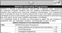 WAPDA Internship Program October 2024
