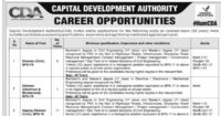Capital Development Authority CDA Jobs 2025
