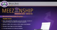 Meezanship Program 2025 Batch No 5 Apply Now