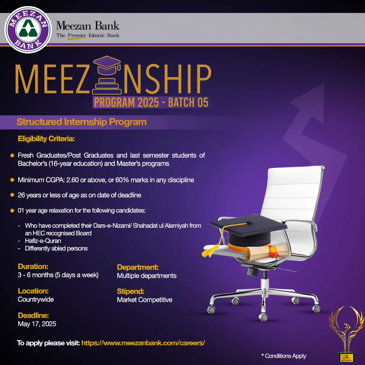 Meezanship Program 2025 Batch No 5 Apply Now Meezanship Program 2025 Batch No 5 Apply Now