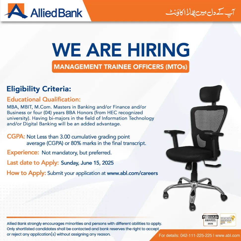 Allied Bank MTOs and BDOs Jobs 2025 Apply Now 2 Allied Bank MTOs and BDOs Jobs 2025 Apply Now 2