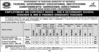 FGEI Teacher Jobs 700 Vacancies 2025 Apply Now