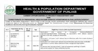 Health and Population Department Jobs 2025 Apply Now