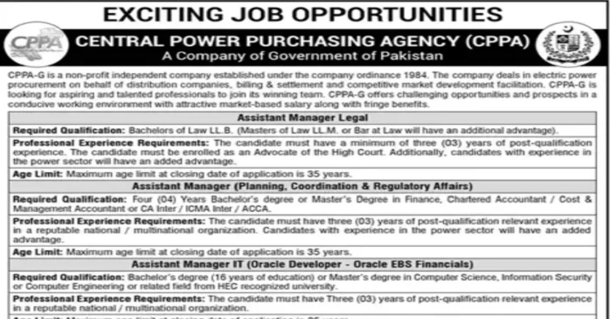 CPPA Jobs 2025 Apply Now