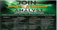 Join Ministry of Defence As Analyst 2026 Apply Now